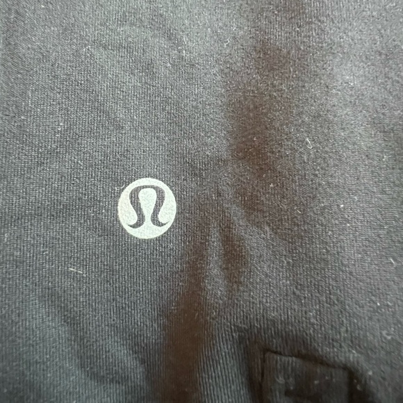 Lululemon Gather And Crow Crop Pants Slit Back Black Quilt Winter Pattern - Picture 8 of 10